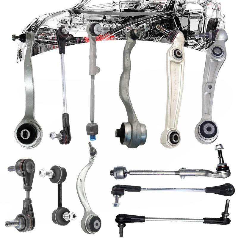 New Energy Electric Vehicle Parts Tie Rod Stabilizer Bar Front Lower Straight / Bent Arm Assembly Cho BMW I4 (G26) 2022-