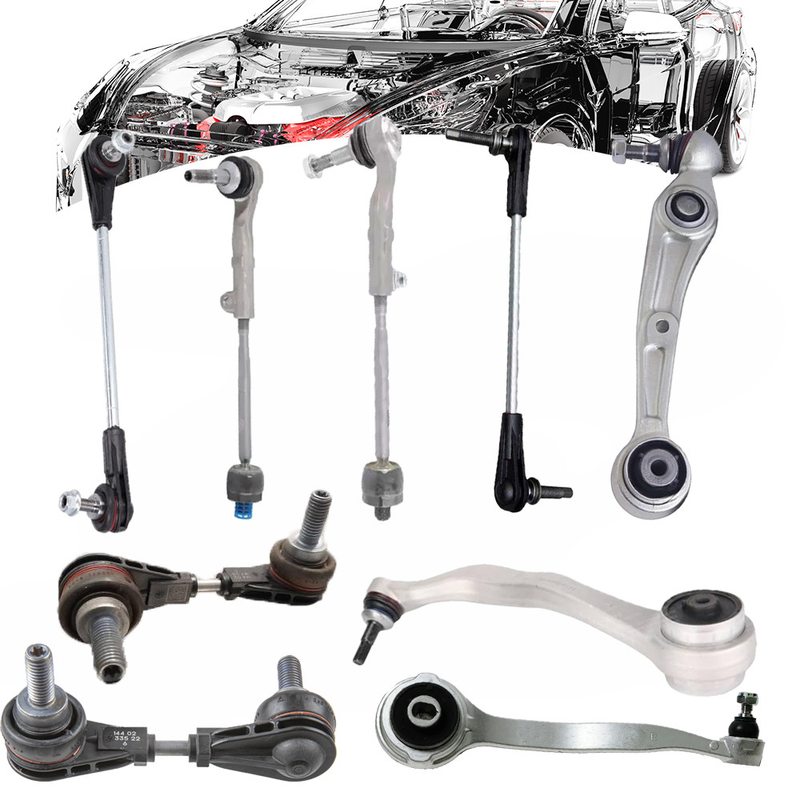 Phân tích phụ tùng ô tô 32106880695 Tie Rod 31306893359 Stabilizer Bar Front Lower Straight / Bent Arm Assembly Cho BMW I3 (G28) 2022-