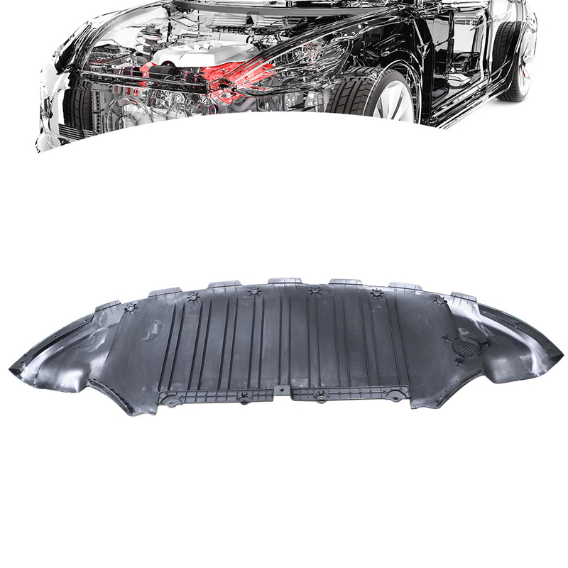 Womala Front Bumper Valance Shield Cover 1493760-00-A-P cho Model Y SUV Đen