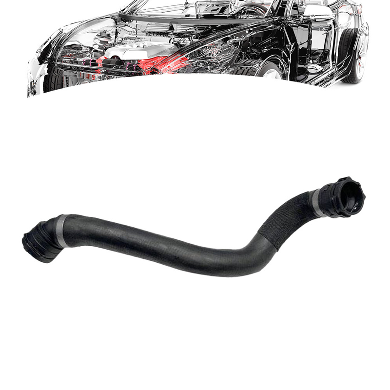 Lớp ống tản nhiệt dưới 17128602603 Chiếc xe hơi cho các mô hình X1 Series 1 Series 3