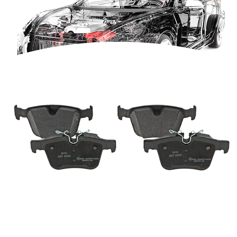 Bộ đệm phanh Womala LR123010 cho Land Rover Discovery Sport Evoque Velar