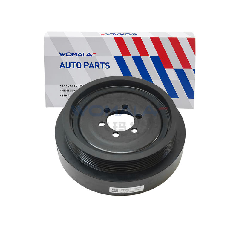 Puli thời gian trục khuỷu Womala OE 11237564969 Giảm xóc rung xoắn cho Phụ tùng ô tô BMW