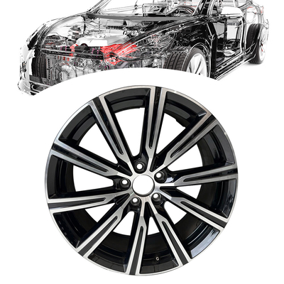 19 inch MK2 Đen kim cương cắt hợp kim bánh xe 31423852 cho XC60